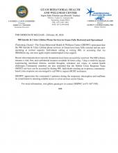 Guam Behavioral Health and Wellness Center - GBHWC